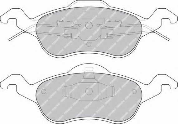 Тормозные колодки FERODO FSL1318 SL