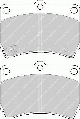 Тормозные колодки FERODO FSL715 SL