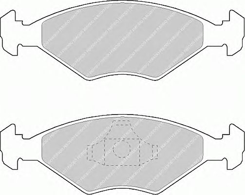 Тормозные колодки FERODO FDB896