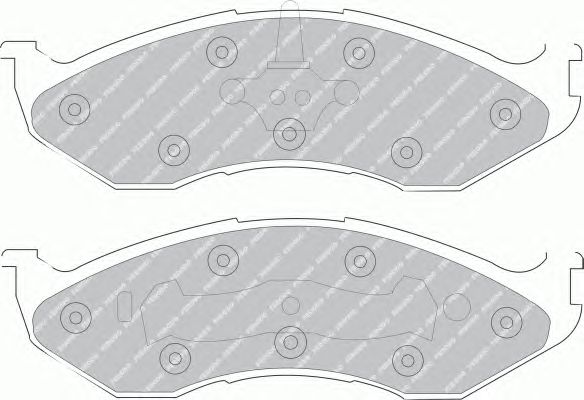 Тормозные колодки FERODO FDB929