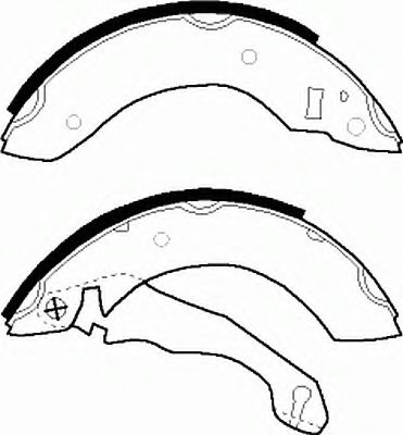 Тормозные колодки FERODO FSB153