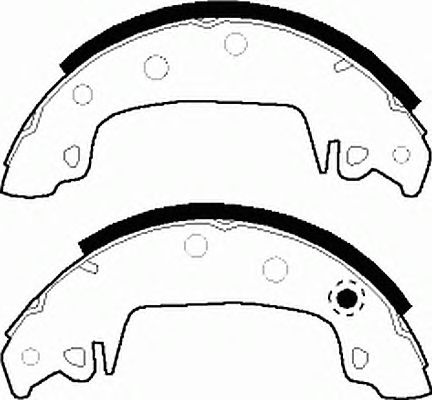 Тормозные колодки FERODO FSB43