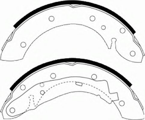 Тормозные колодки FERODO FSB567