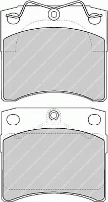 Тормозные колодки FERODO FSL1131 SL