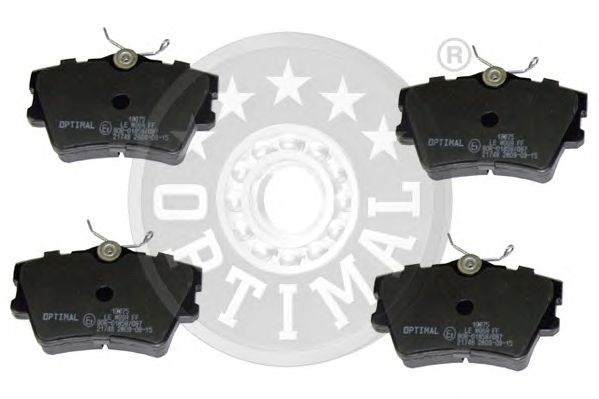 Тормозные колодки OPTIMAL 10075
