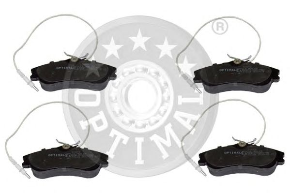 Тормозные колодки OPTIMAL 10173