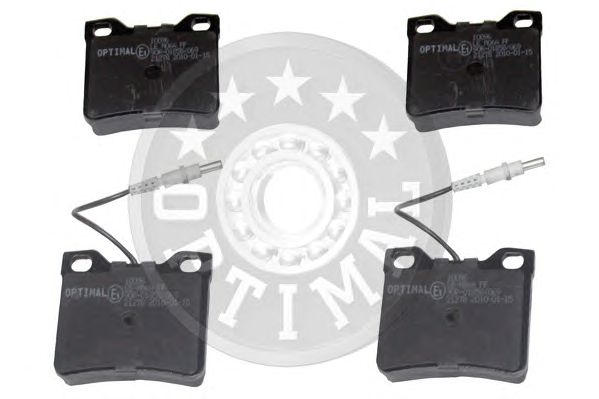 Тормозные колодки OPTIMAL 10196