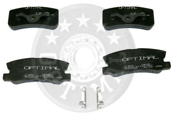 Тормозные колодки OPTIMAL 10537