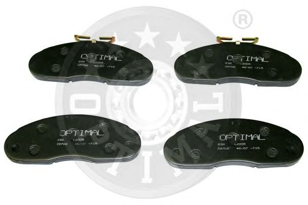 Тормозные колодки OPTIMAL 12005
