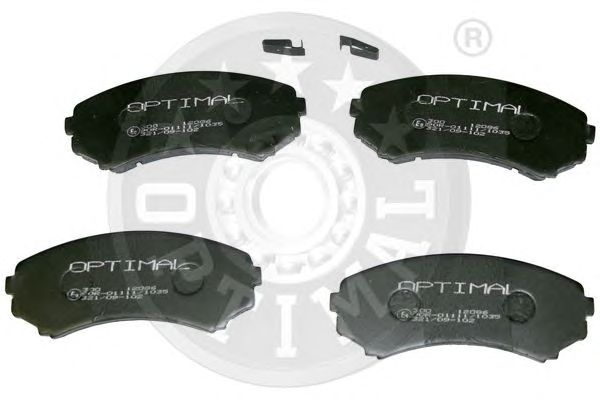 Тормозные колодки OPTIMAL 12086