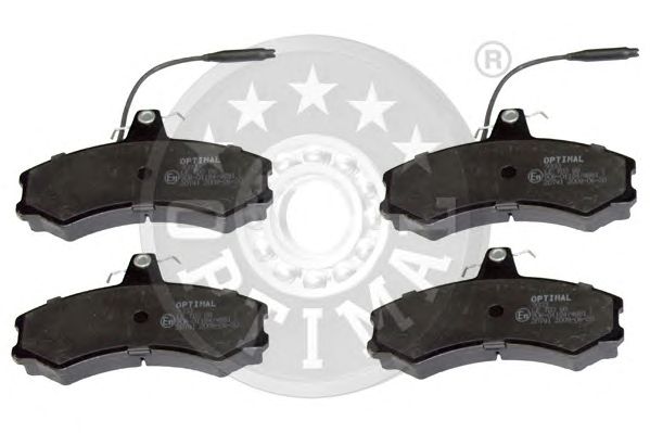Гальмівні колодки OPTIMAL 9333