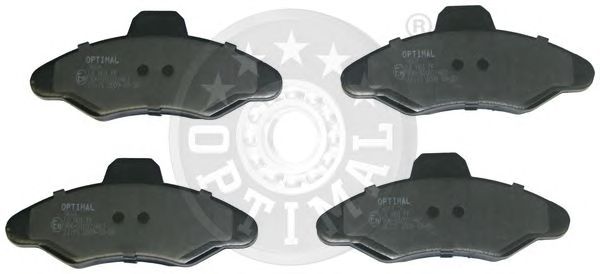 Тормозные колодки OPTIMAL 9664