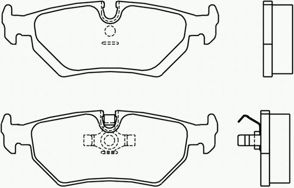 Тормозные колодки PAGID T1089