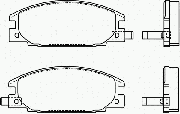 Тормозные колодки PAGID T3003