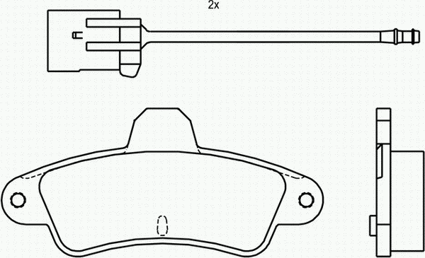Тормозные колодки PAGID T9026