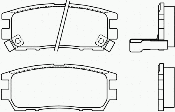 Тормозные колодки PAGID T3019
