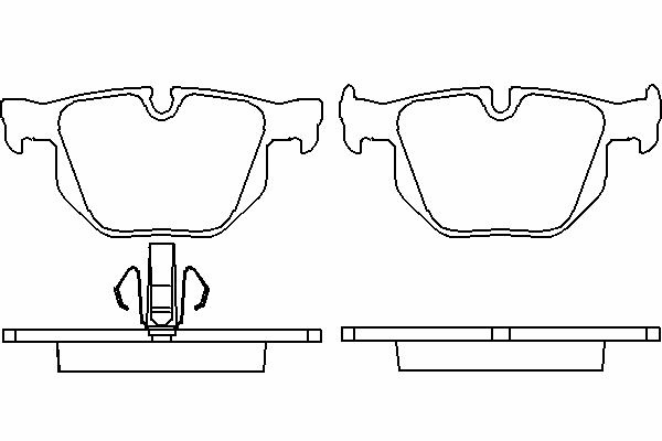 Тормозные колодки PAGID T1494