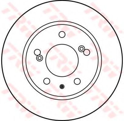 Гальмівний диск TRW DF1109