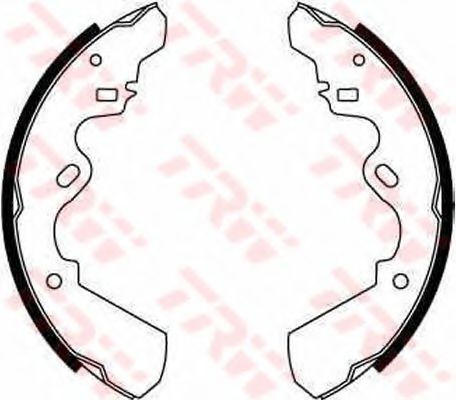 Тормозные колодки TRW GS6204