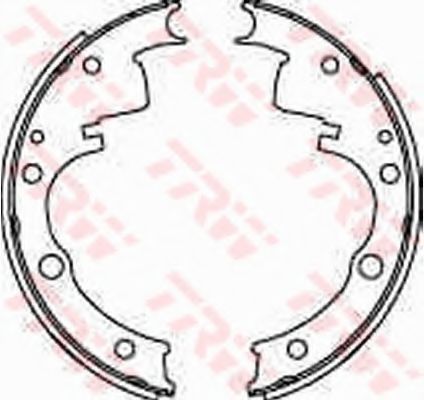 Тормозные колодки TRW GS6209