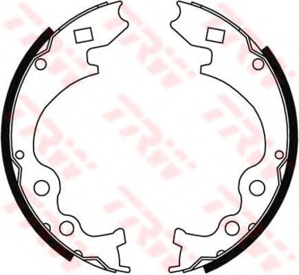 Тормозные колодки TRW GS6243