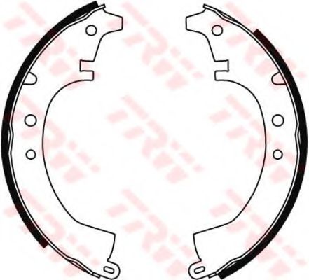 Тормозные колодки TRW GS8047