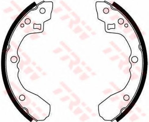 Тормозные колодки TRW GS8205