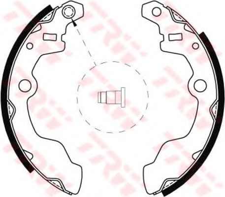 Тормозные колодки TRW GS8431