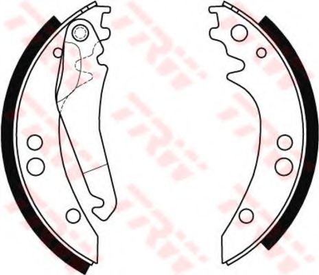 Тормозные колодки TRW GS8434