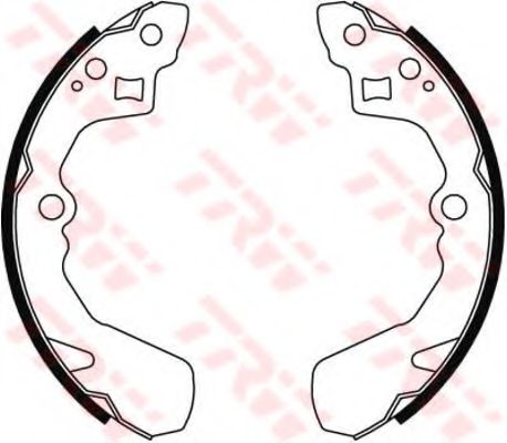 Тормозные колодки TRW GS8456