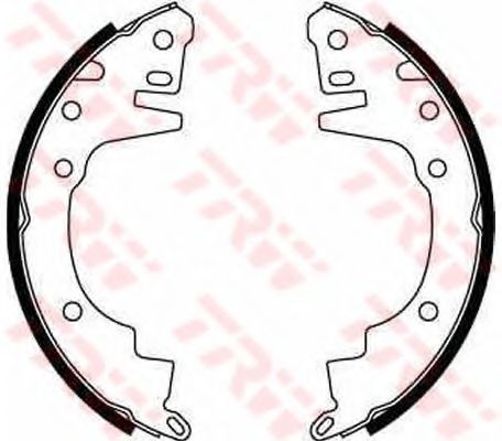 Тормозные колодки TRW GS8518