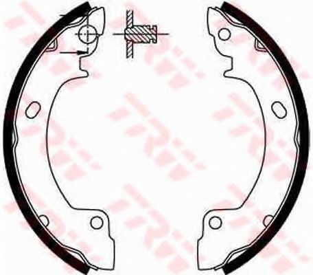 Тормозные колодки TRW GS8552