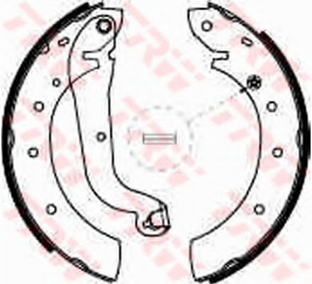 Тормозные колодки TRW GS8557