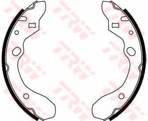 Тормозные колодки TRW GS8582