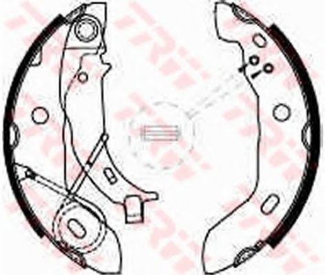 Тормозные колодки TRW GS8627