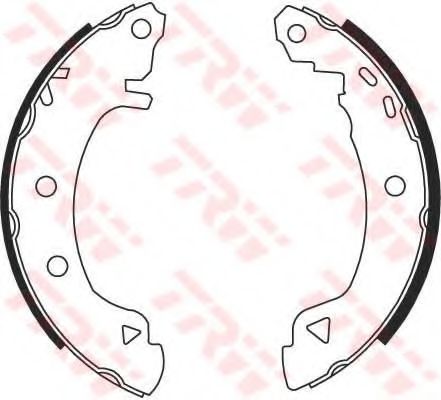 Тормозные колодки TRW GS8631
