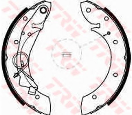 Тормозные колодки TRW GS8635
