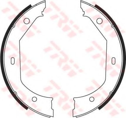 Тормозные колодки ручника TRW GS8656