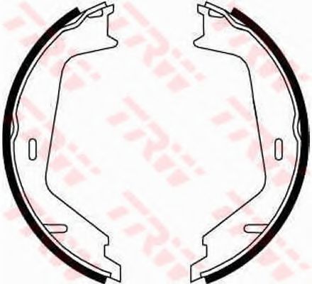 Тормозные колодки ручника TRW GS8674
