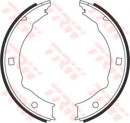 Тормозные колодки ручника TRW GS8683