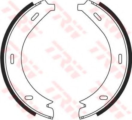 Тормозные колодки ручника TRW GS8688