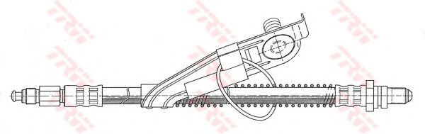 Тормозной шланг TRW PHC292