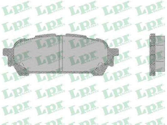 Тормозные колодки LPR 05P1335