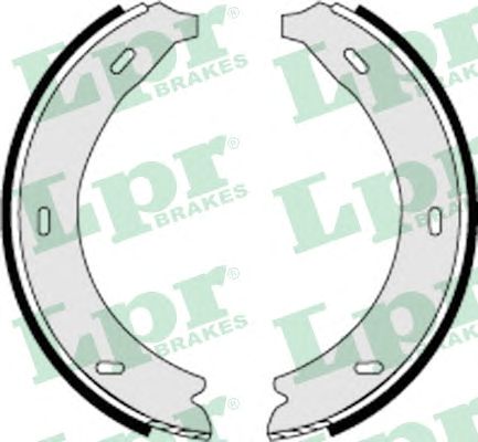 Тормозные колодки ручника LPR 07320