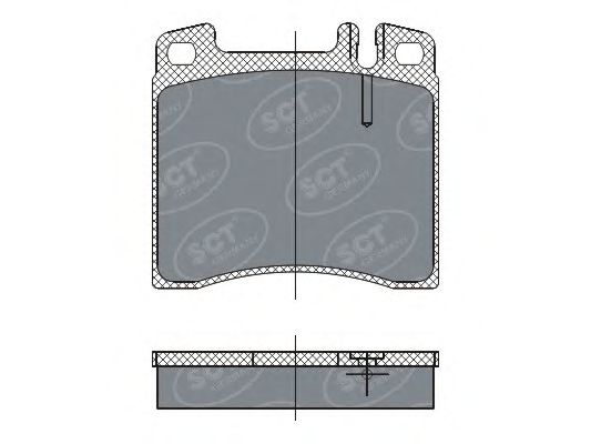 Тормозные колодки SCT SP 260