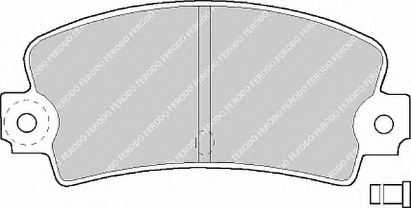 Тормозные колодки FERODO FDB114