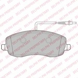 Тормозные колодки DELPHI LP2173