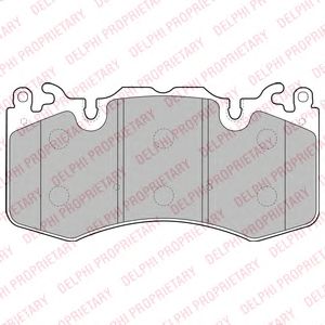 Тормозные колодки DELPHI LP2187