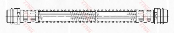 Тормозной шланг TRW PHD493