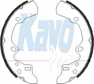 Тормозные колодки KAVO PARTS BS-5410